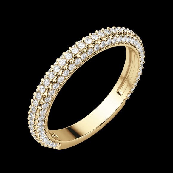 Vita Wedding Band - Picture 4 of 9